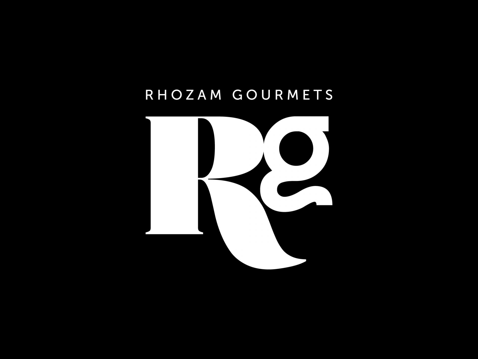 Diseño de logo Rhozam Gourmets