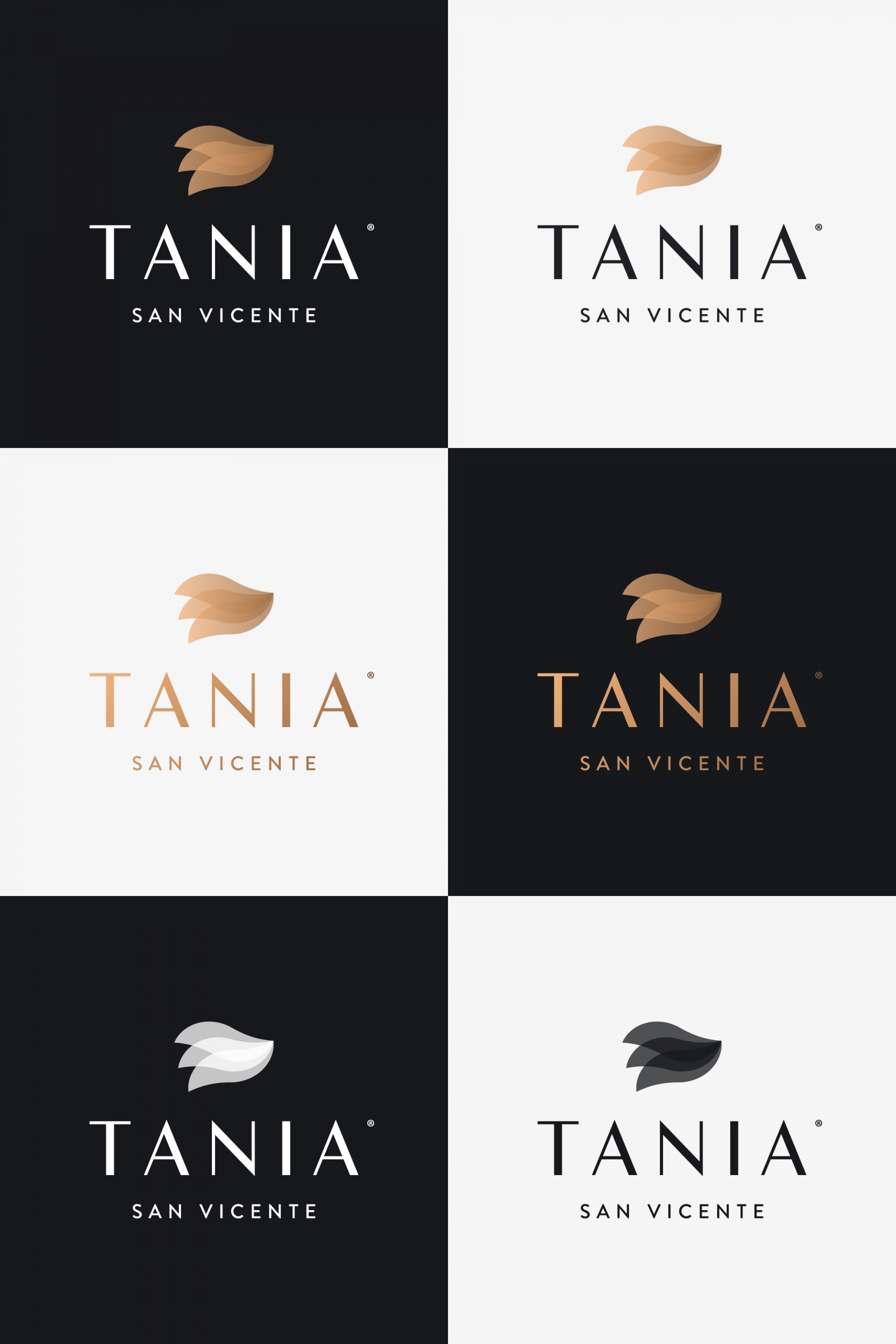 Diseño de logo Tania San Vicente