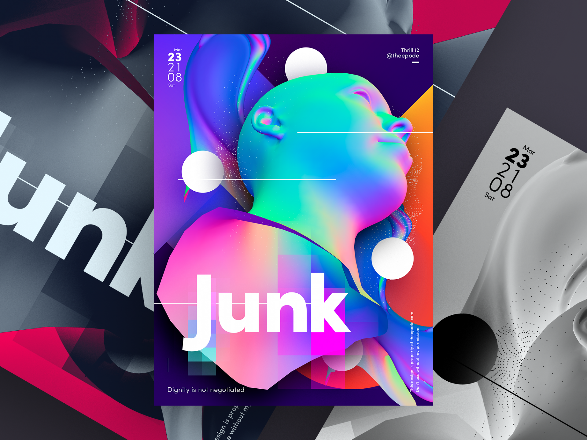 Diseño de cartel «Junk»