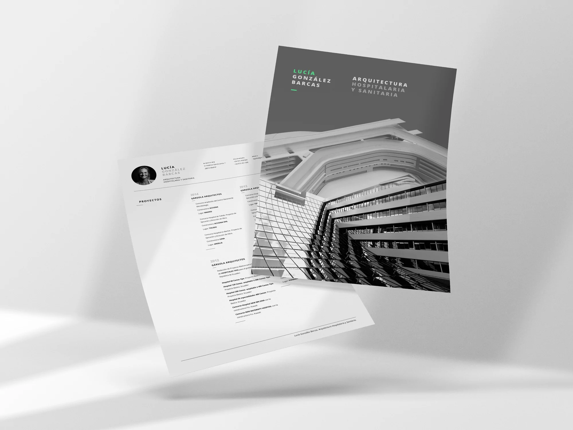 Diseño de curriculum «Lucía González Barcas»