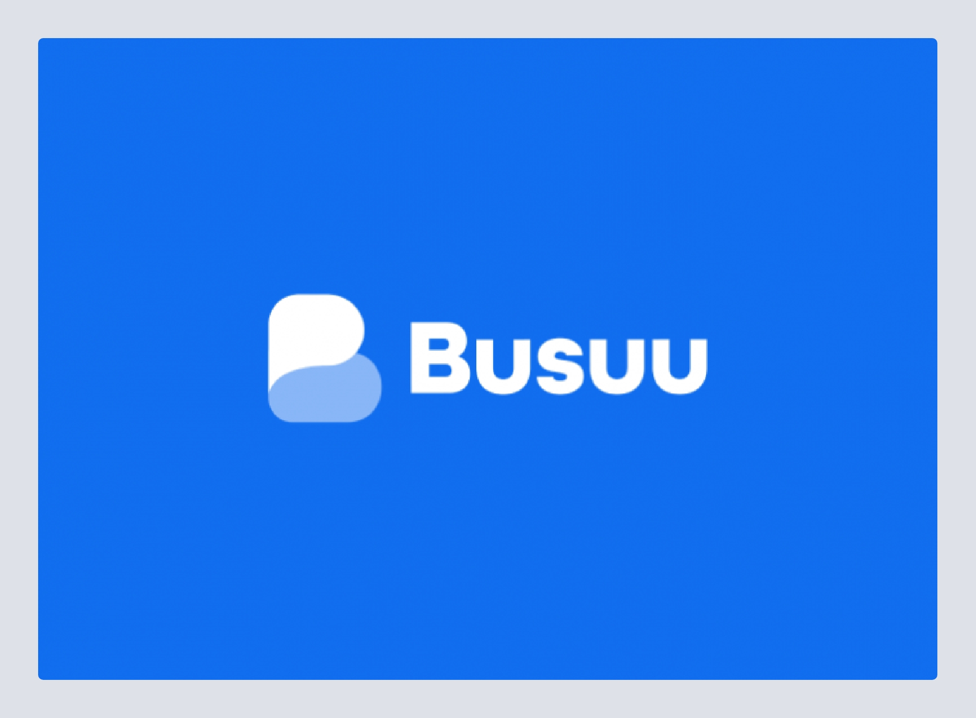 Logotipo Busuu plagio